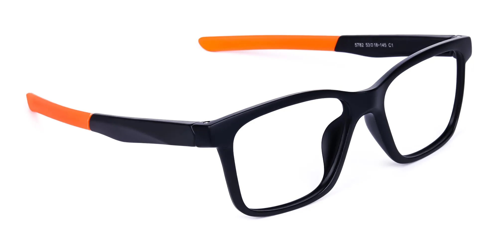 Black and Orange Golf Glasses-2