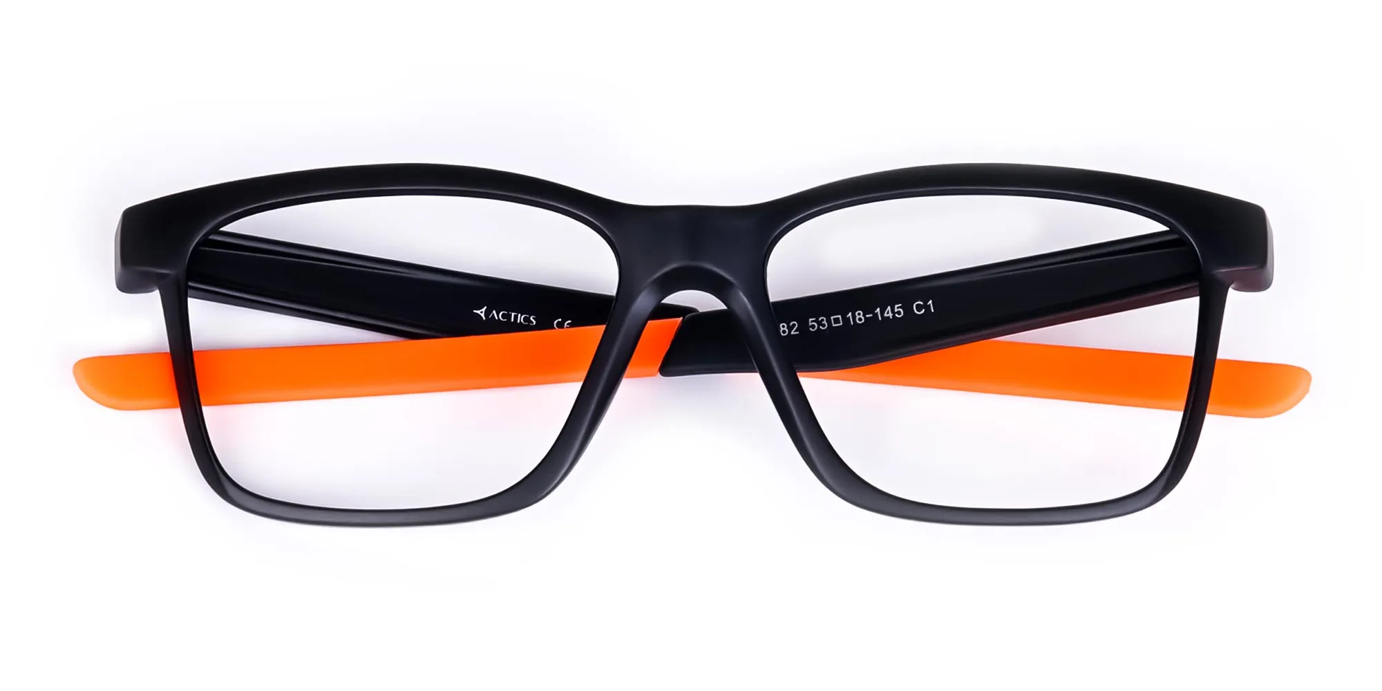 Black and Orange Golf Glasses-2