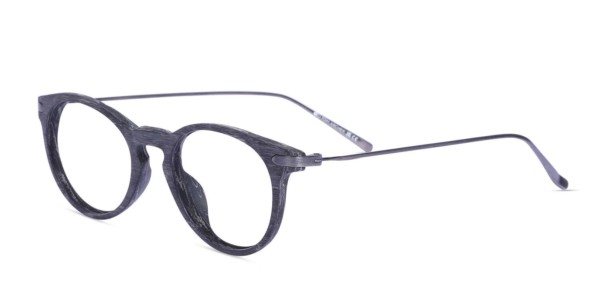 Grey Wooden Spectacle Frames 1