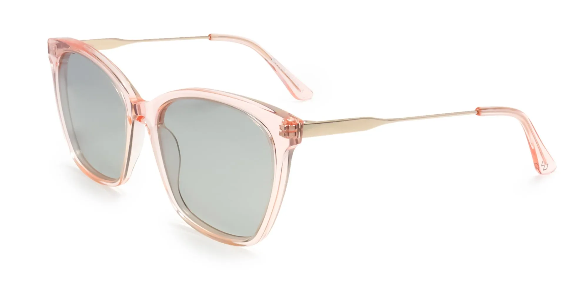 Pink Frame Cat Eye Sunglasses-2