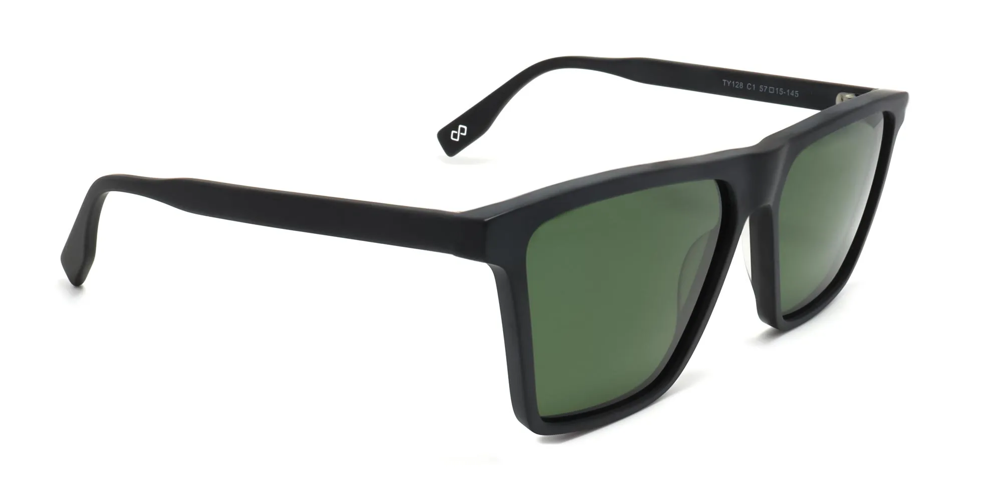 Black Square Frame Sunglasses-2