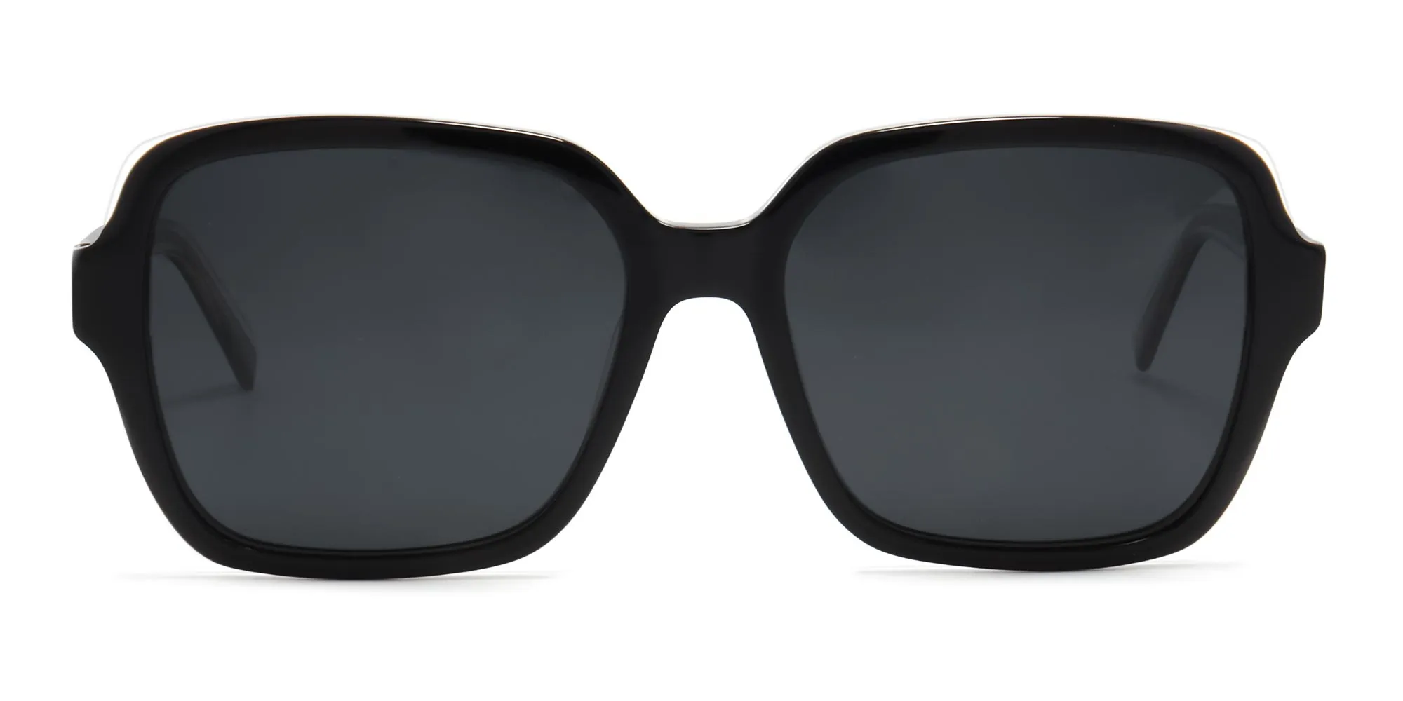 Black Square Designer Sunglasses-2