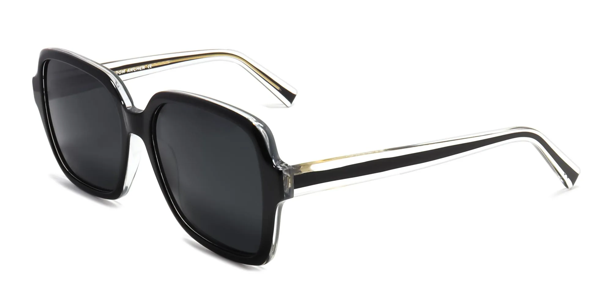 Black Square Designer Sunglasses-2