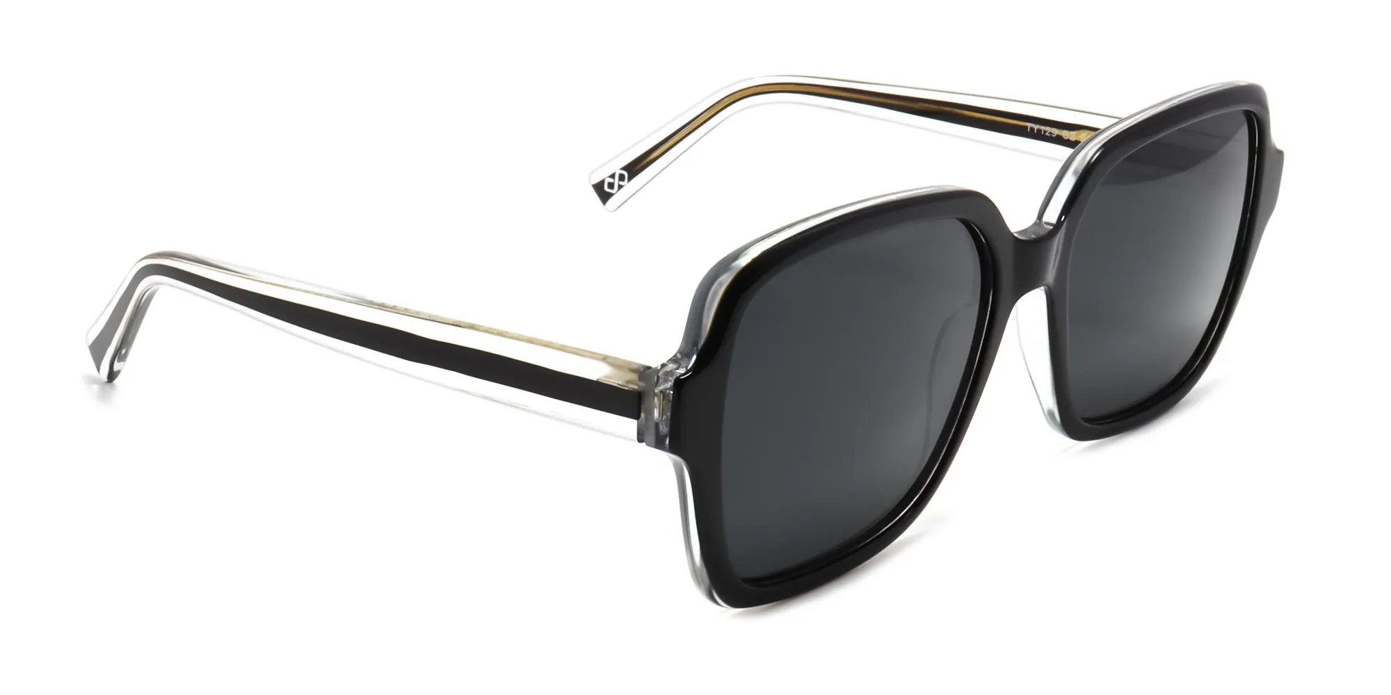 Black Square Designer Sunglasses-2