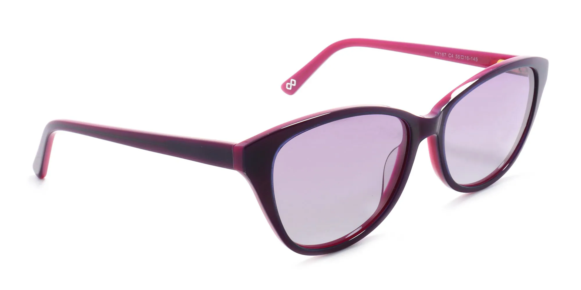 purple cat eye sunglasses-2