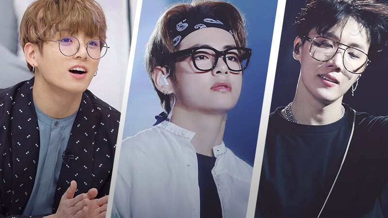 jungkook clear glasses