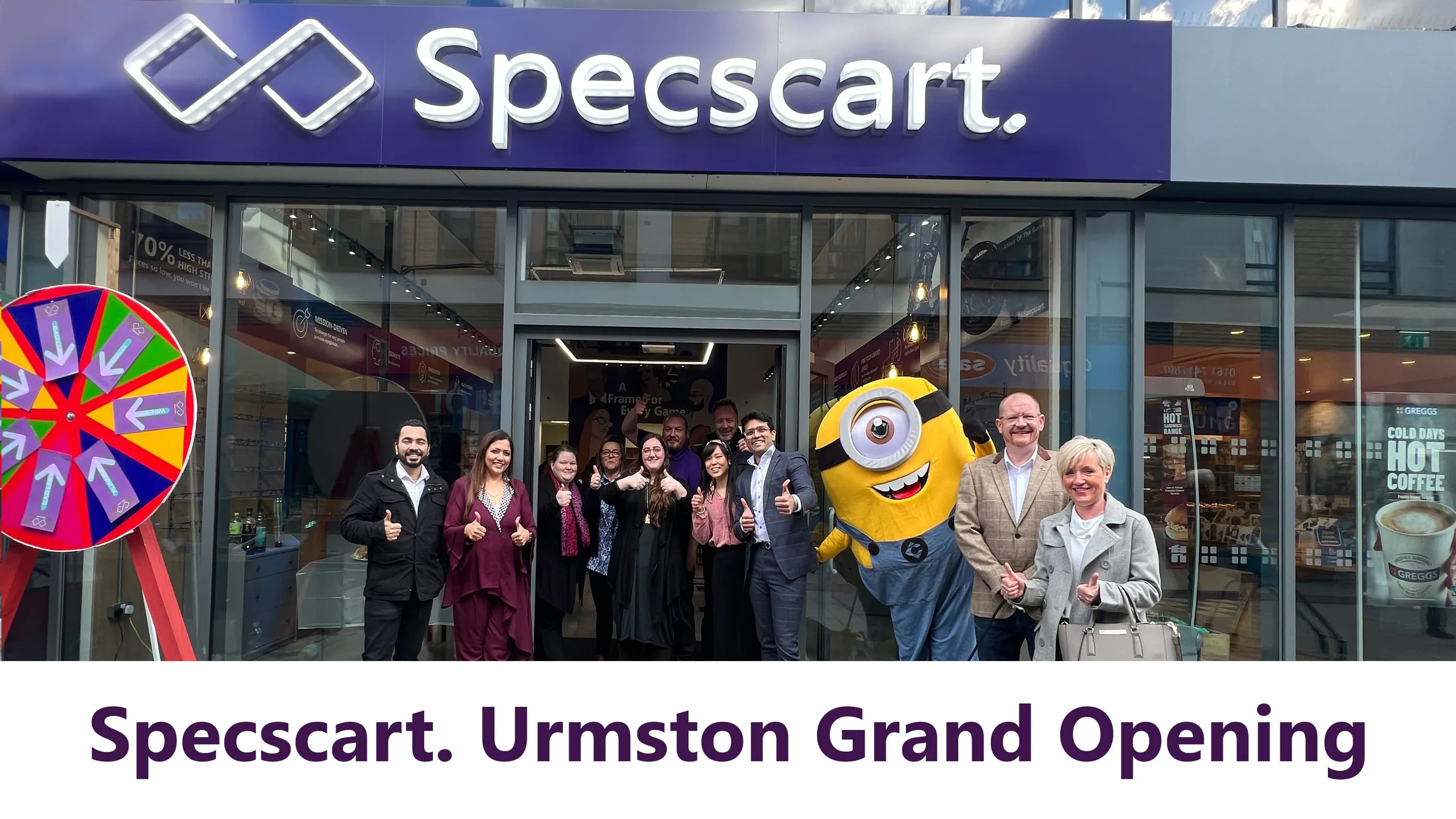 Specscart’s hattrick at Urmston on 5th March 2022