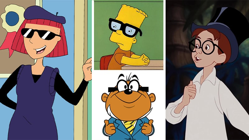10 Most Famous Cartoon Characters With Glasses
