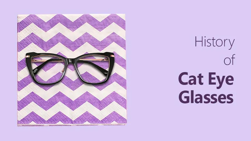 History of Cat Eye Glasses Frames
