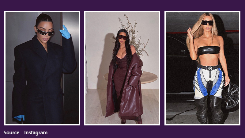 Sunglass trends, Kim Kardashian, Millionaires sunglasses