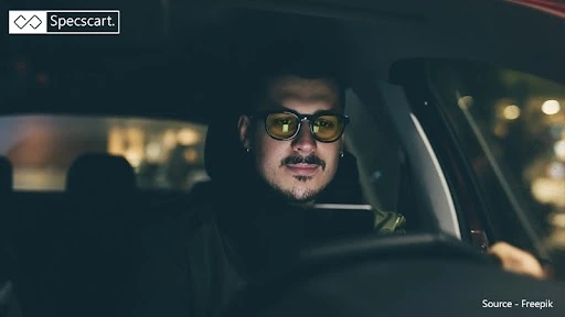 Yellow Tinted Lenses for Nighttime Driving