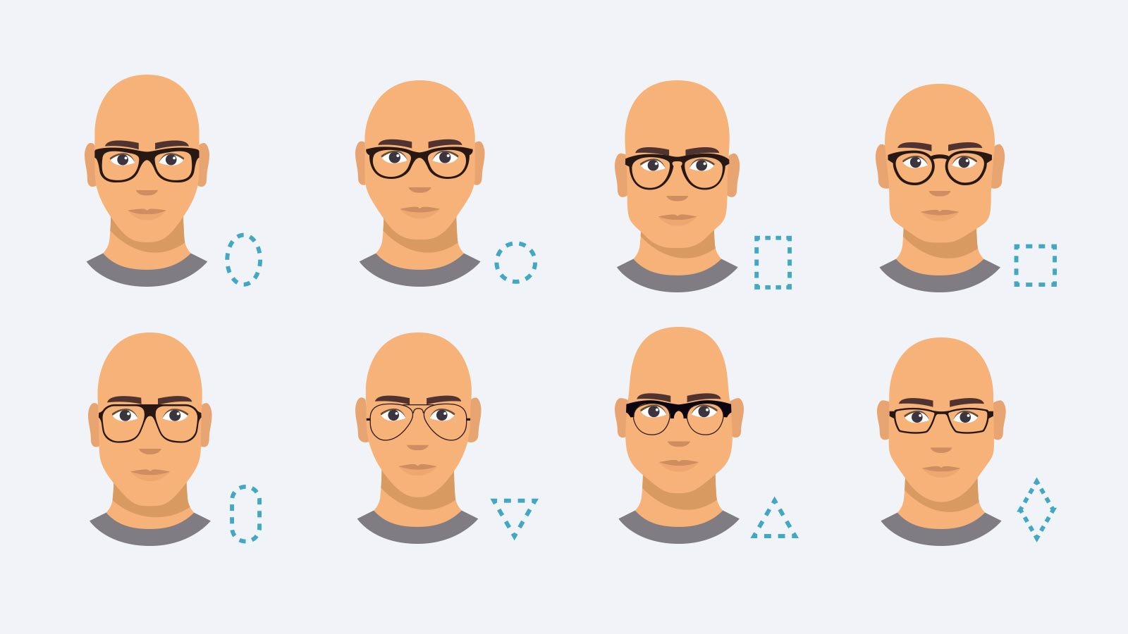 glasses for bald men
