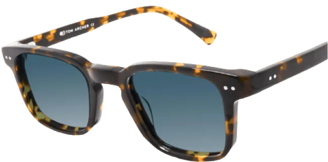 Blue
            Tortoiseshell Sunglasses