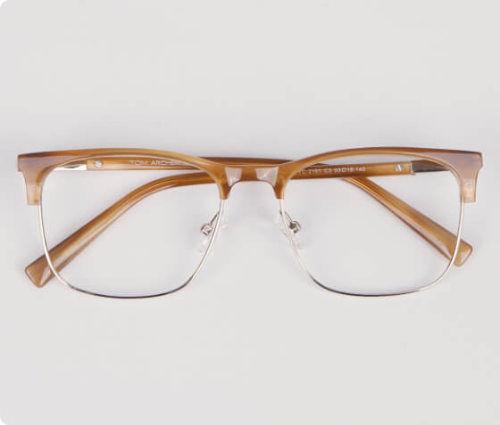 retro browline glasses