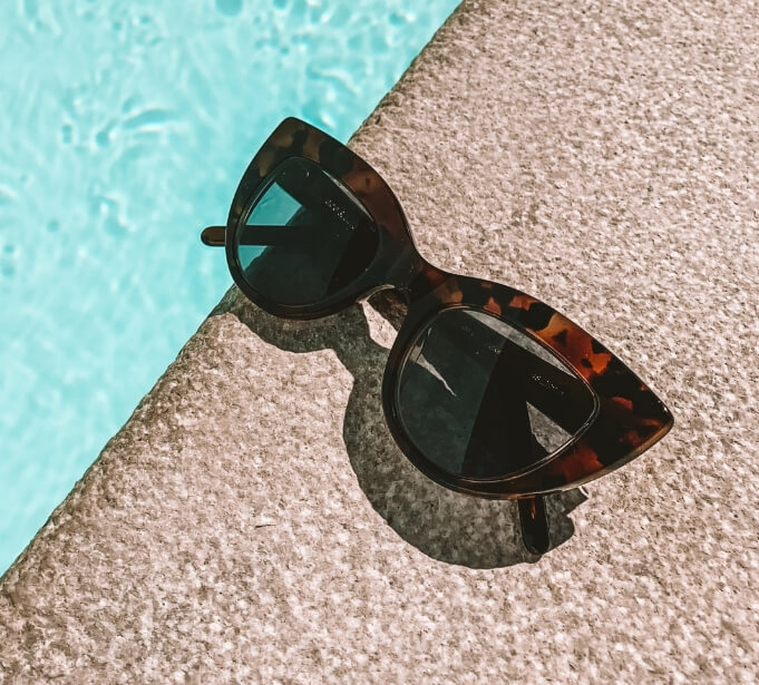 Designer Cat-Eye Sunglasses