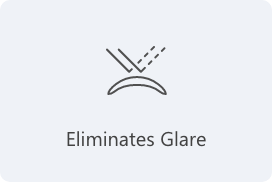 Eliminates Glare