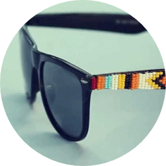 Embellished Sunglasses Seed beads