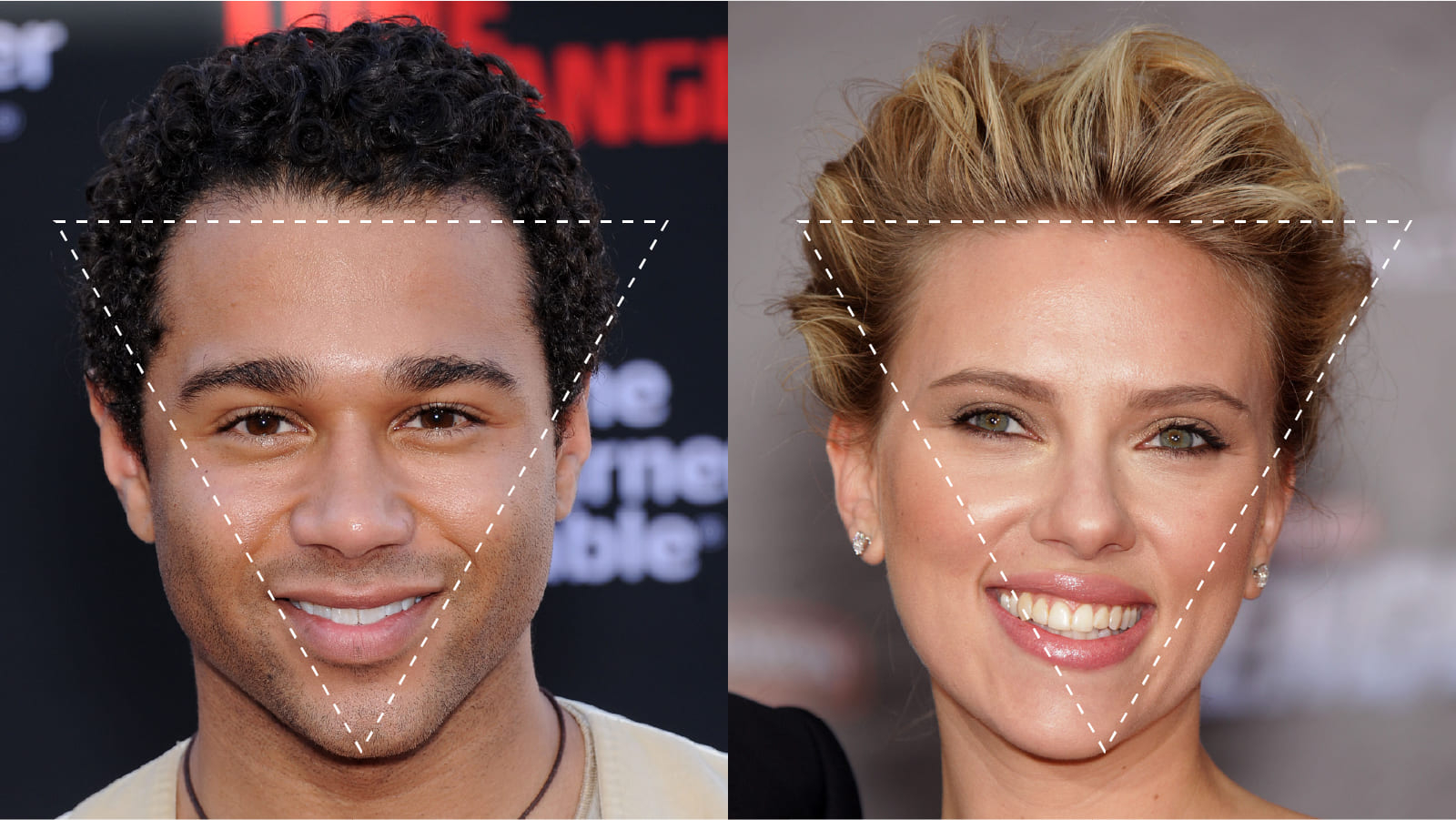 Celebrities With Triangle Faces