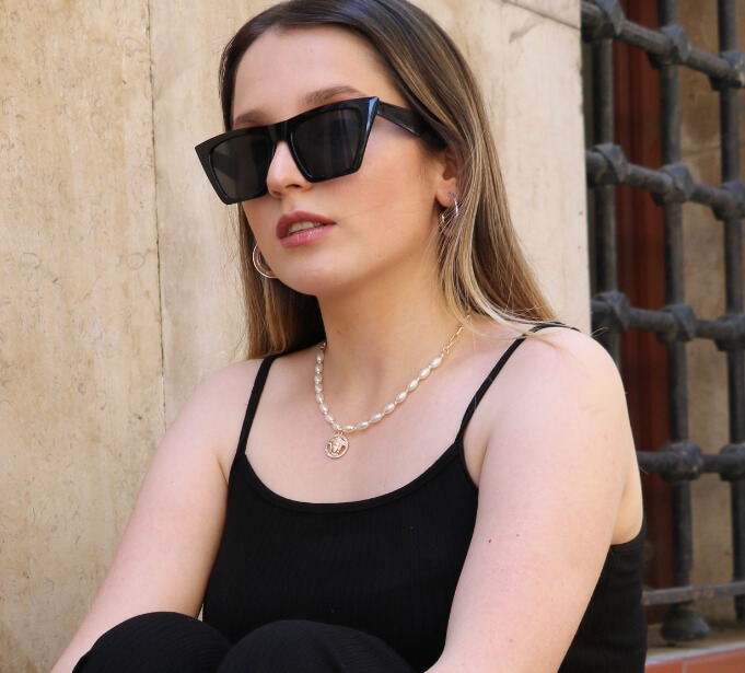 Geometric sunglasses clearance