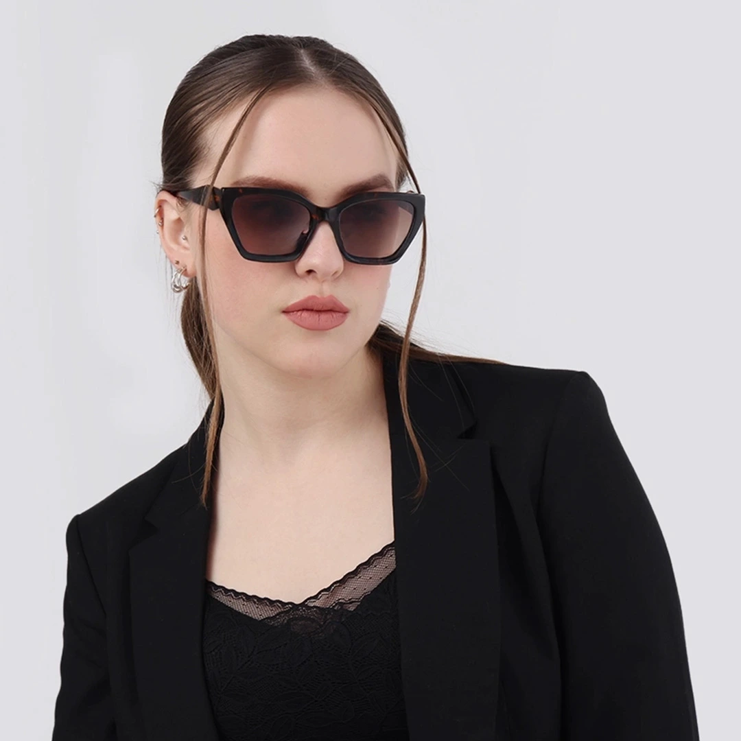 Geometric- Cat Eye Sunglasses