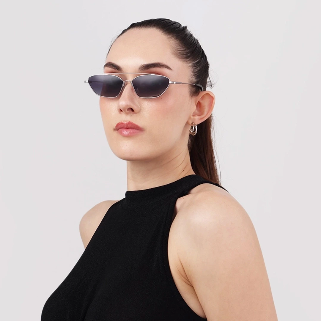 Geometric- Cat Eye Sunglasses