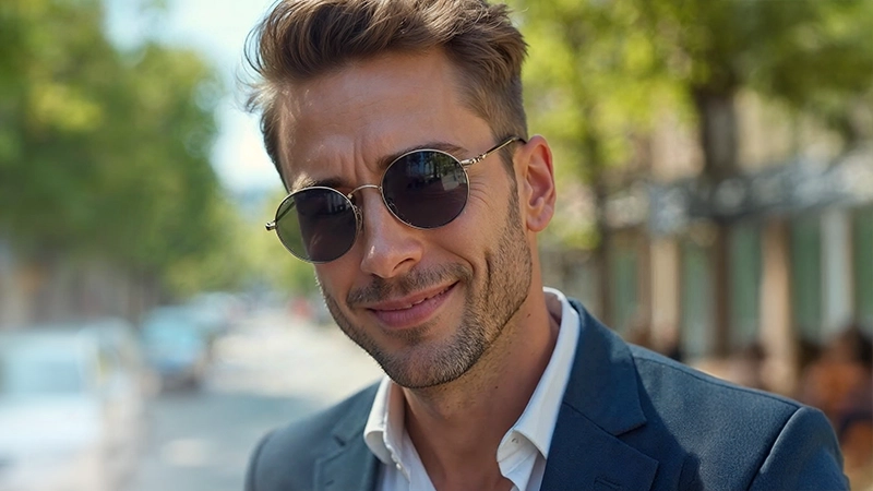 Glasses that Complement a Heart-shaped Face
