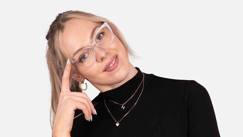 How to Style Clear Frame Glasses?