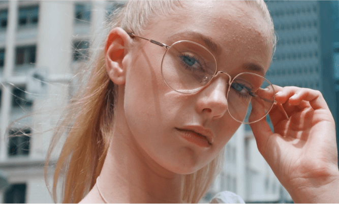 Buy Women’s Metal Frame Glasses