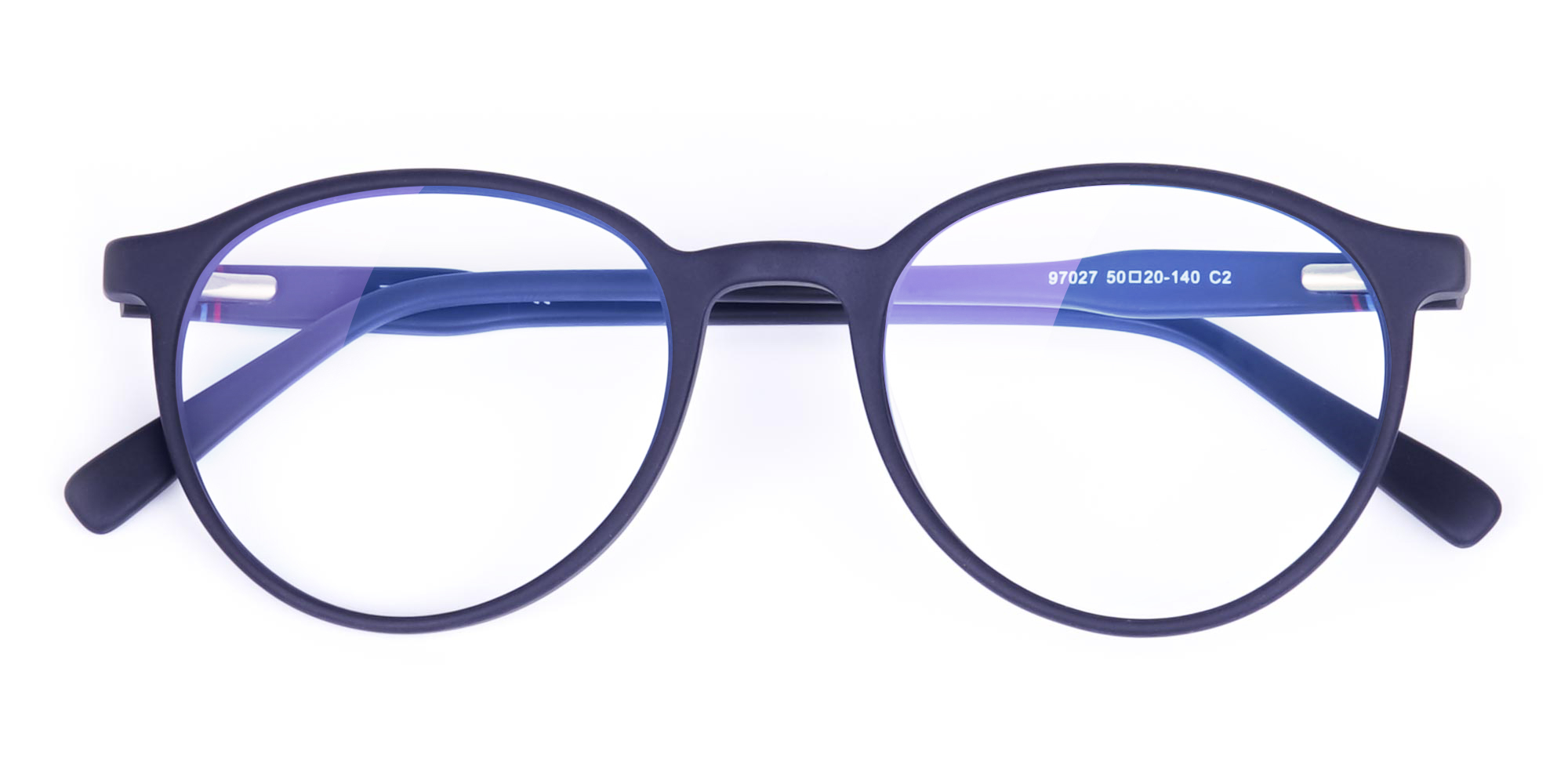 blue light glasses round frame