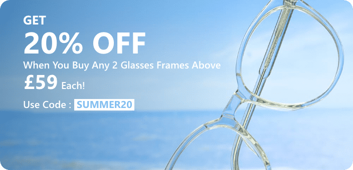 Get 20% Off When You Buy 2 Frames Above £59 Each