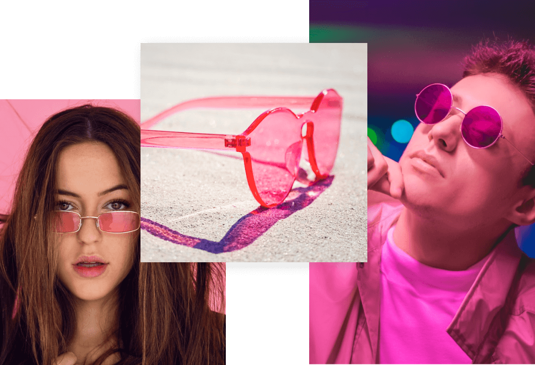 Buy Pink Frame Sunglasses