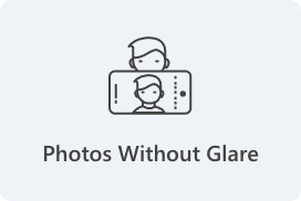 Photos without glare