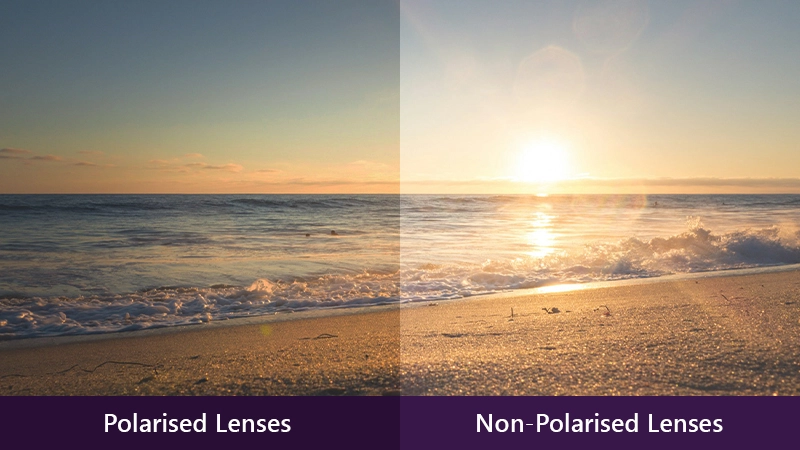 Difference between Polarised and Non-Polarised lenses