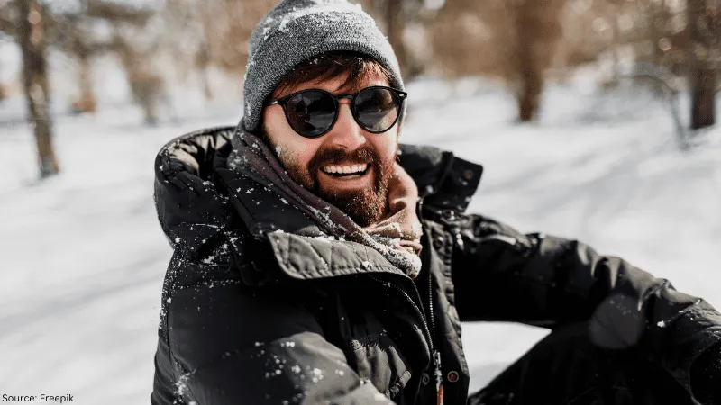 9 good reasons to wear sunglasses in winter