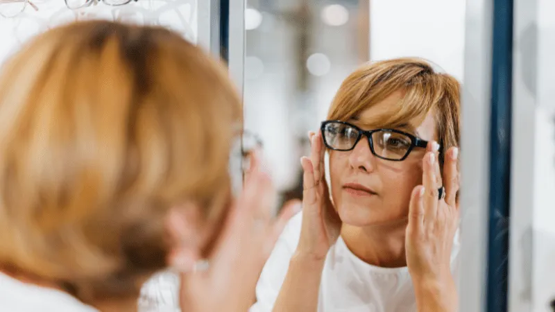 women in glasses