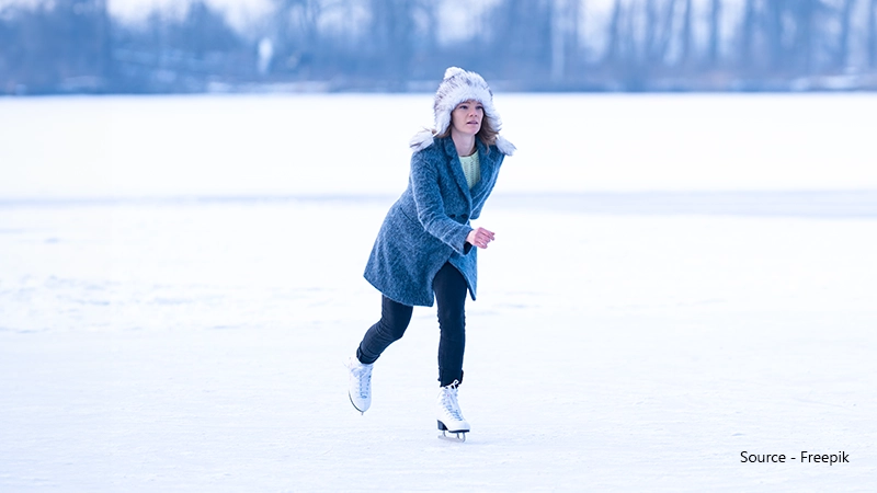 Ice skating in Winters