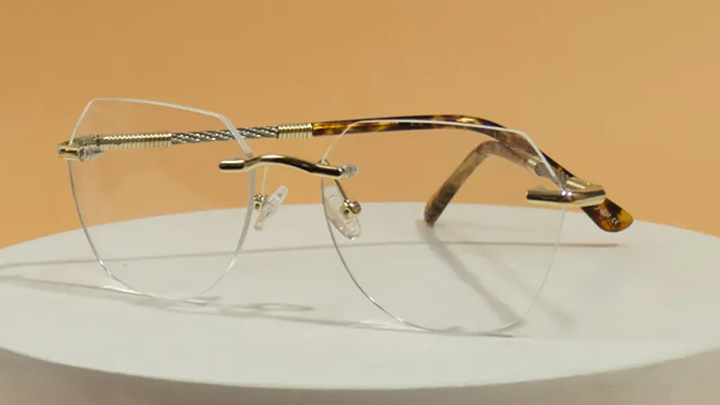 benefits of rimless glasses