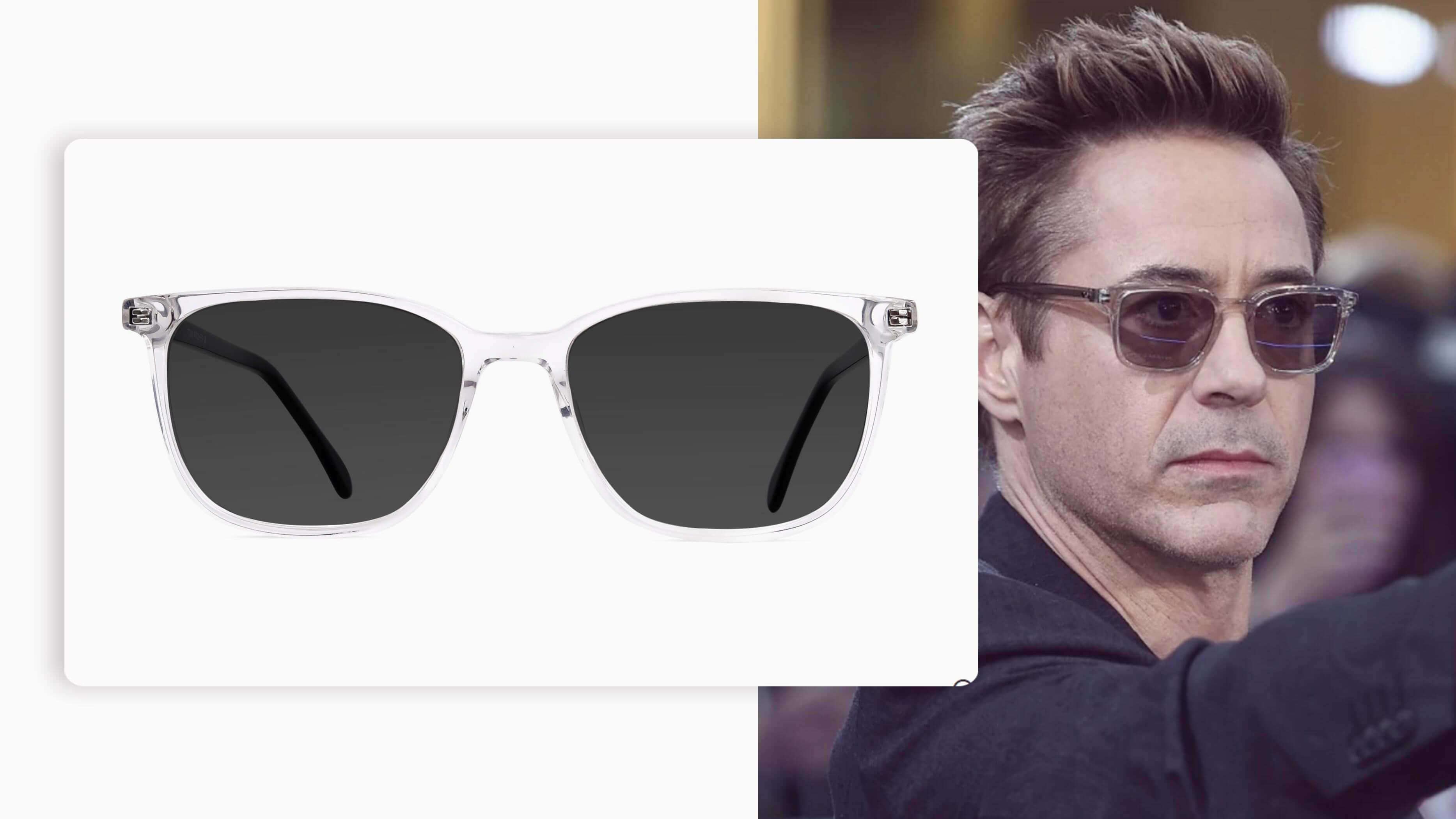 Robert Downey Jr Glasses and Sunglasses - The Top 10 Eyewear