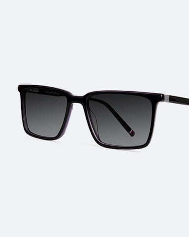 Designer Inspired Shadow Shield Chunky Black Sunglasses Celeb Megan UV UK 