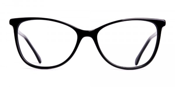 Deep Tortoise Hipster Low Bridge Fit Cat-Eye Full-Rim Eyeglasses