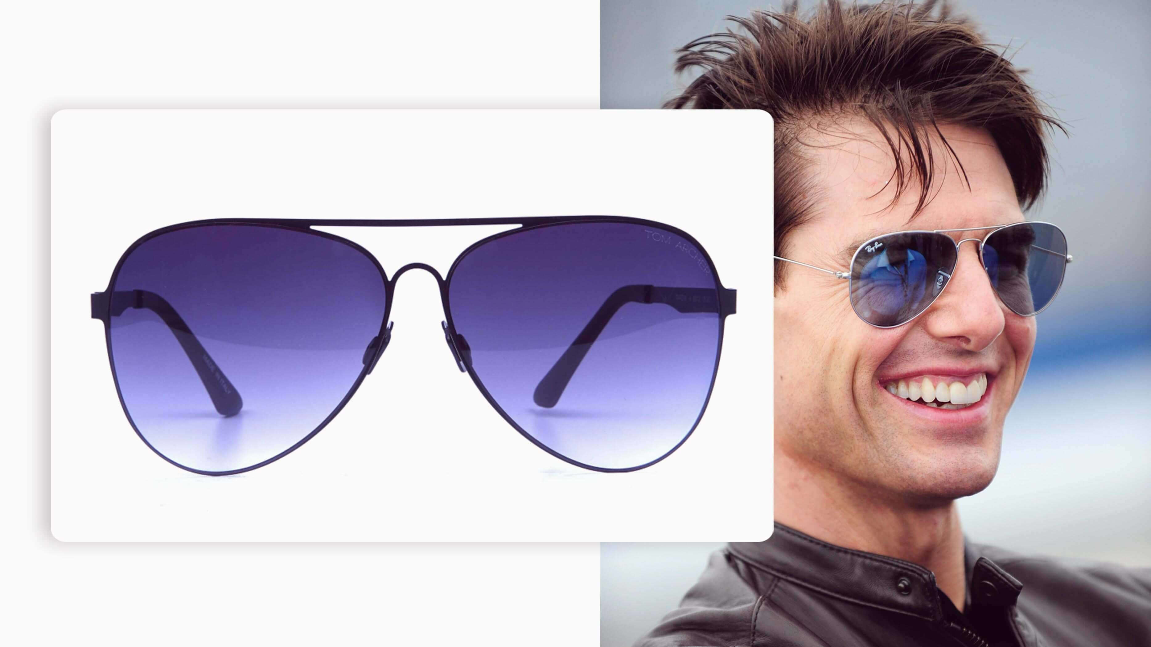 Tom Cruise Top Gun Sunglasses | My XXX Hot Girl