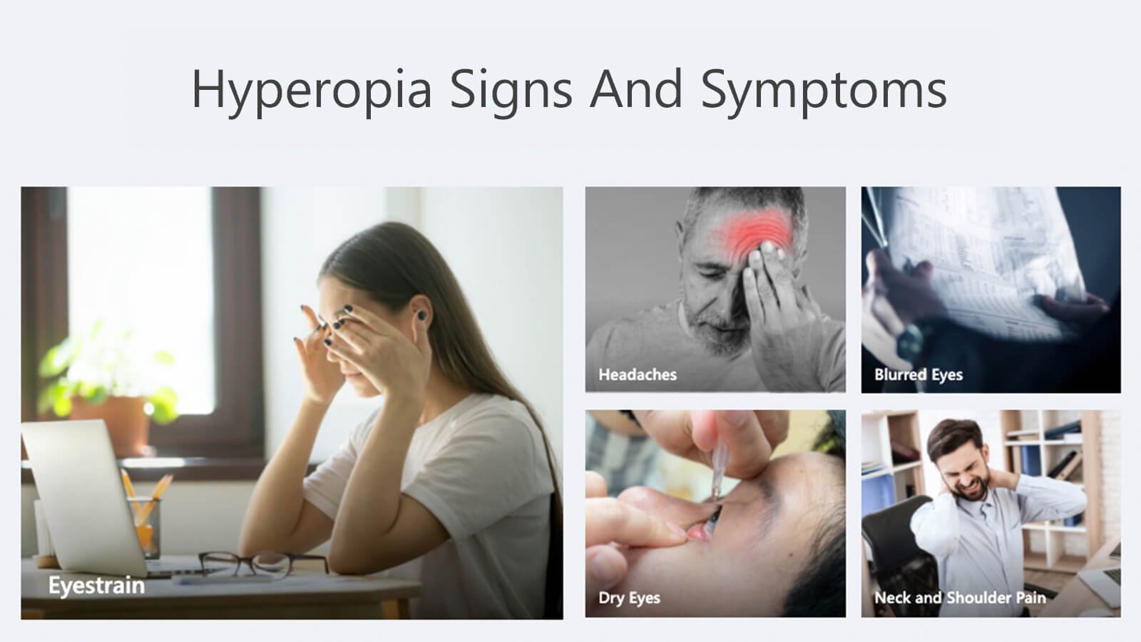 Hyperopia signs and symptoms