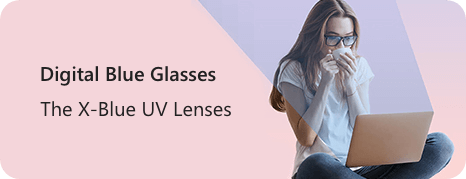 digital blue glasses UV lenses