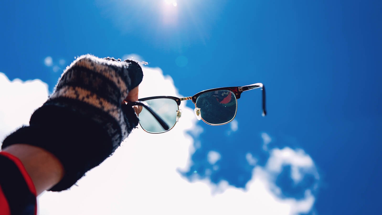 Be certain that your sunglasses are polarised.