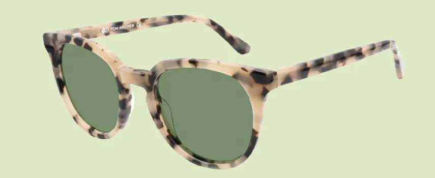 Green Tortoiseshell Sunglasses