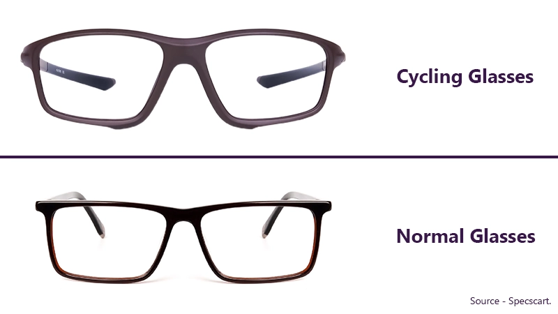 How do Cycling Glasses Differ From Normal Glasses?