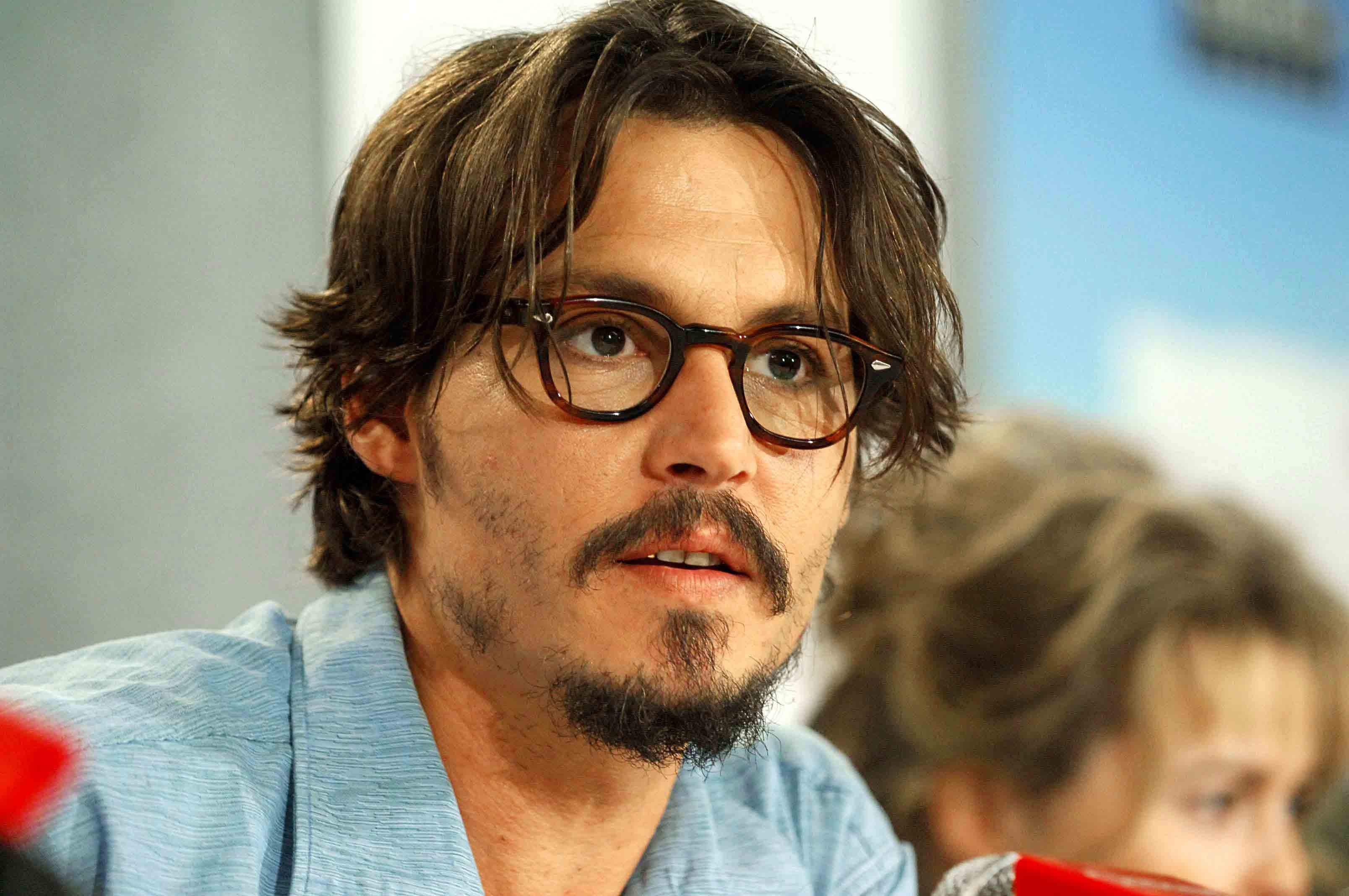 Johnny Depp Style Tortoiseshell Glasses