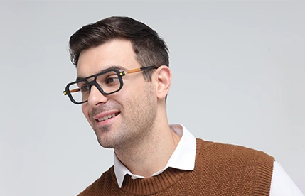 Rectangular Prescription Glasses