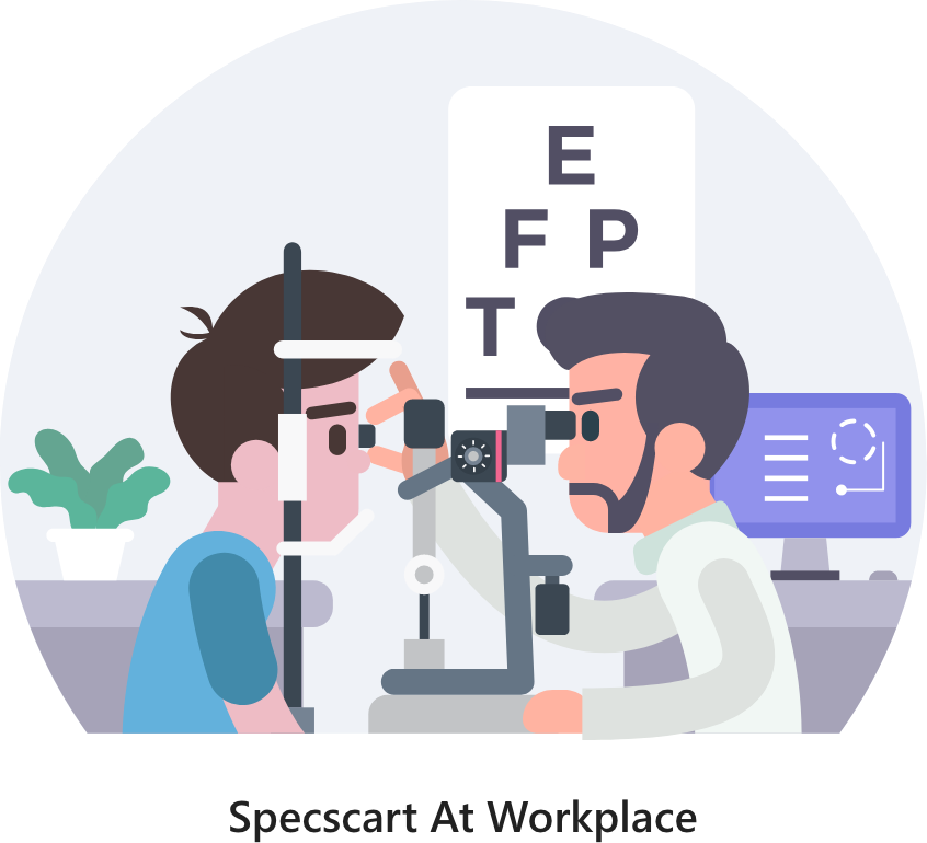 Corporate Eye Test | Eye Care at Work | Specscart.®