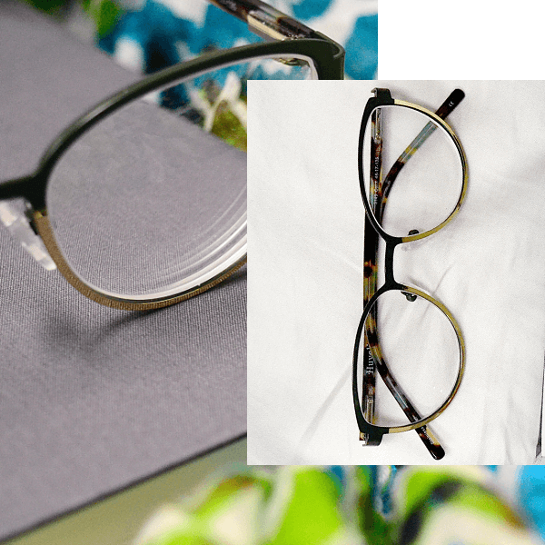 Marble Eyeglasses for Students